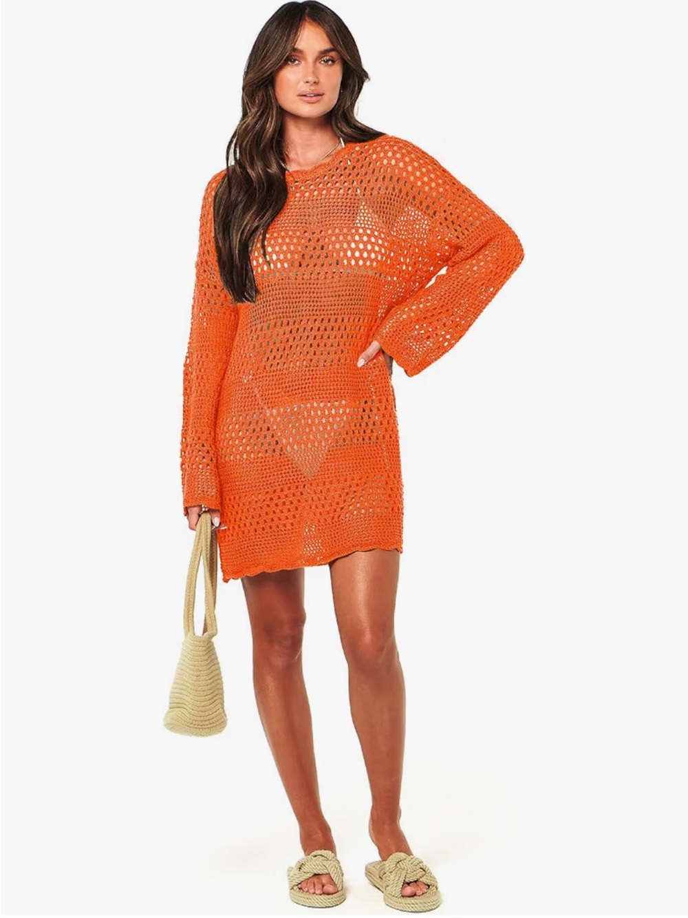 Crochet Beach Cover-Up - Picture 4 of 6